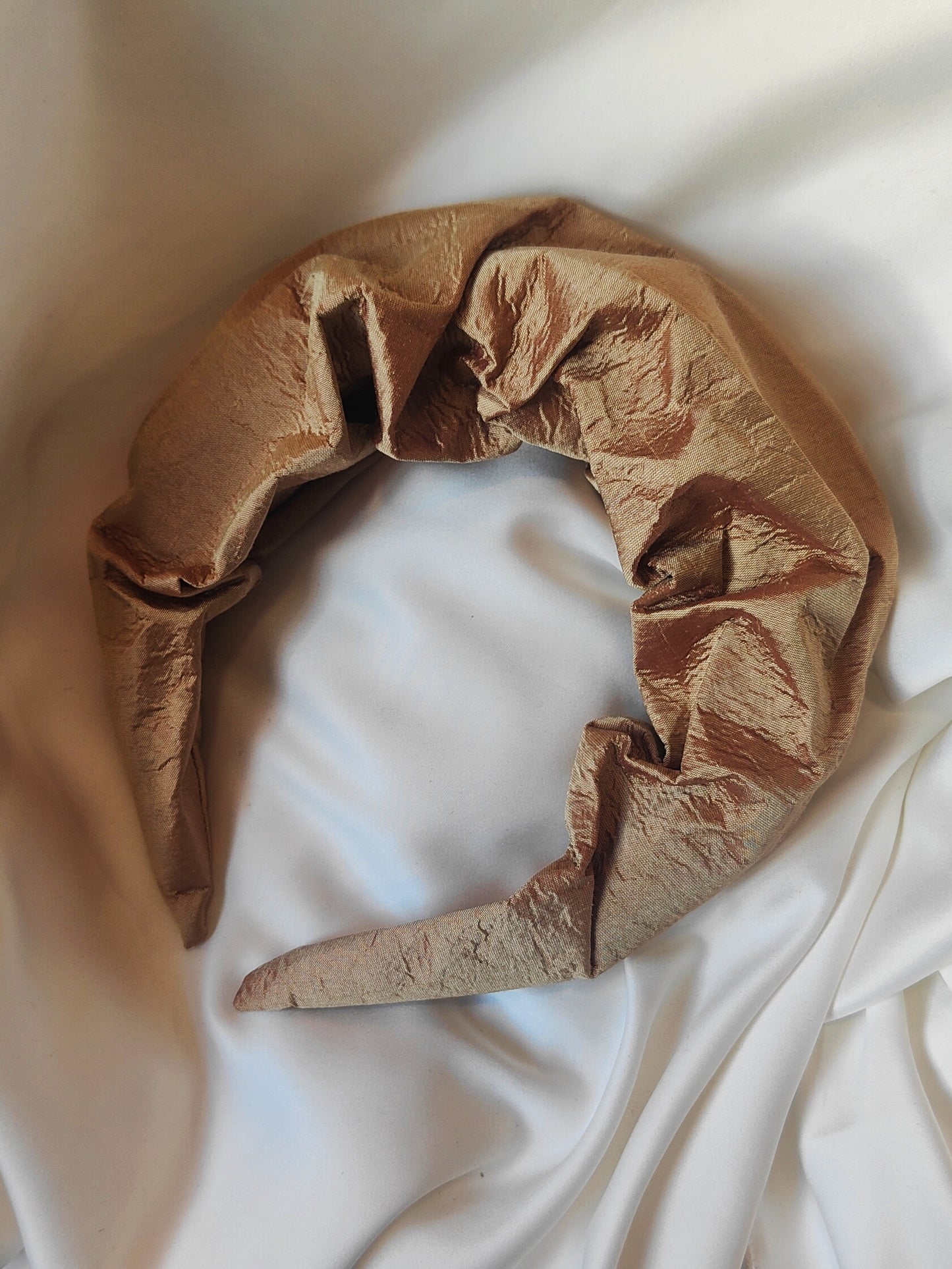 RUFFLE BAND - Vintage Champagne