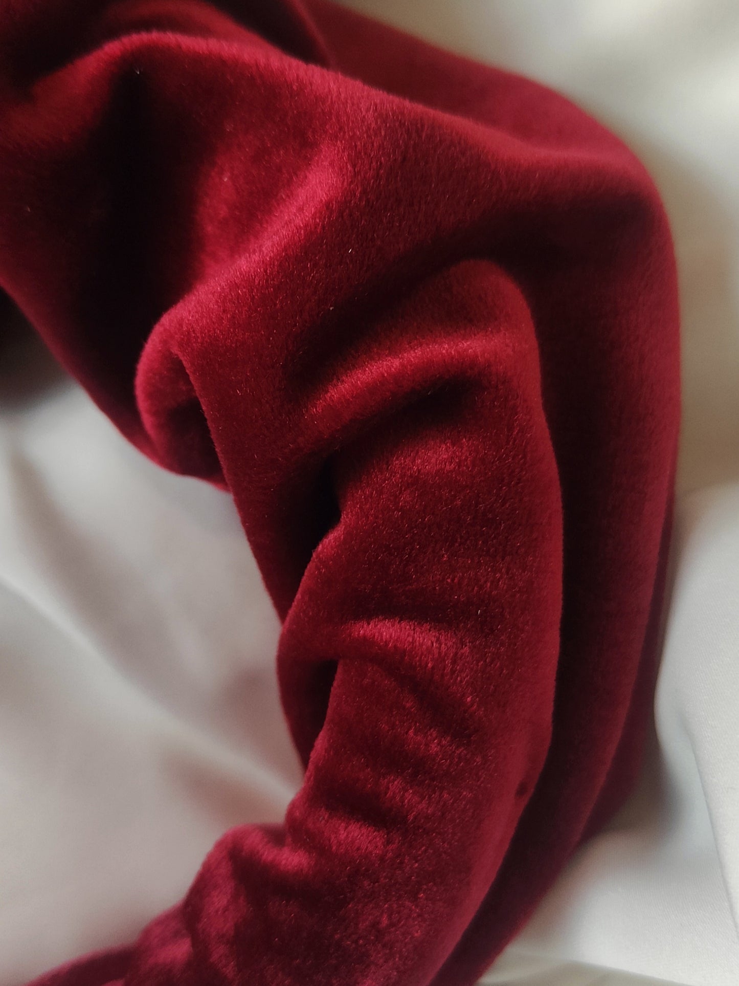 Statement Ruffle Headband - Winter Berry