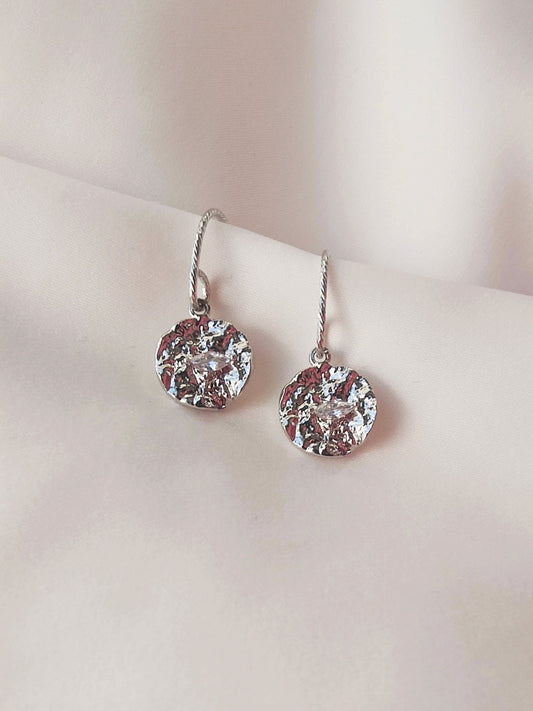 AUNA - Silver  Drop Earrings