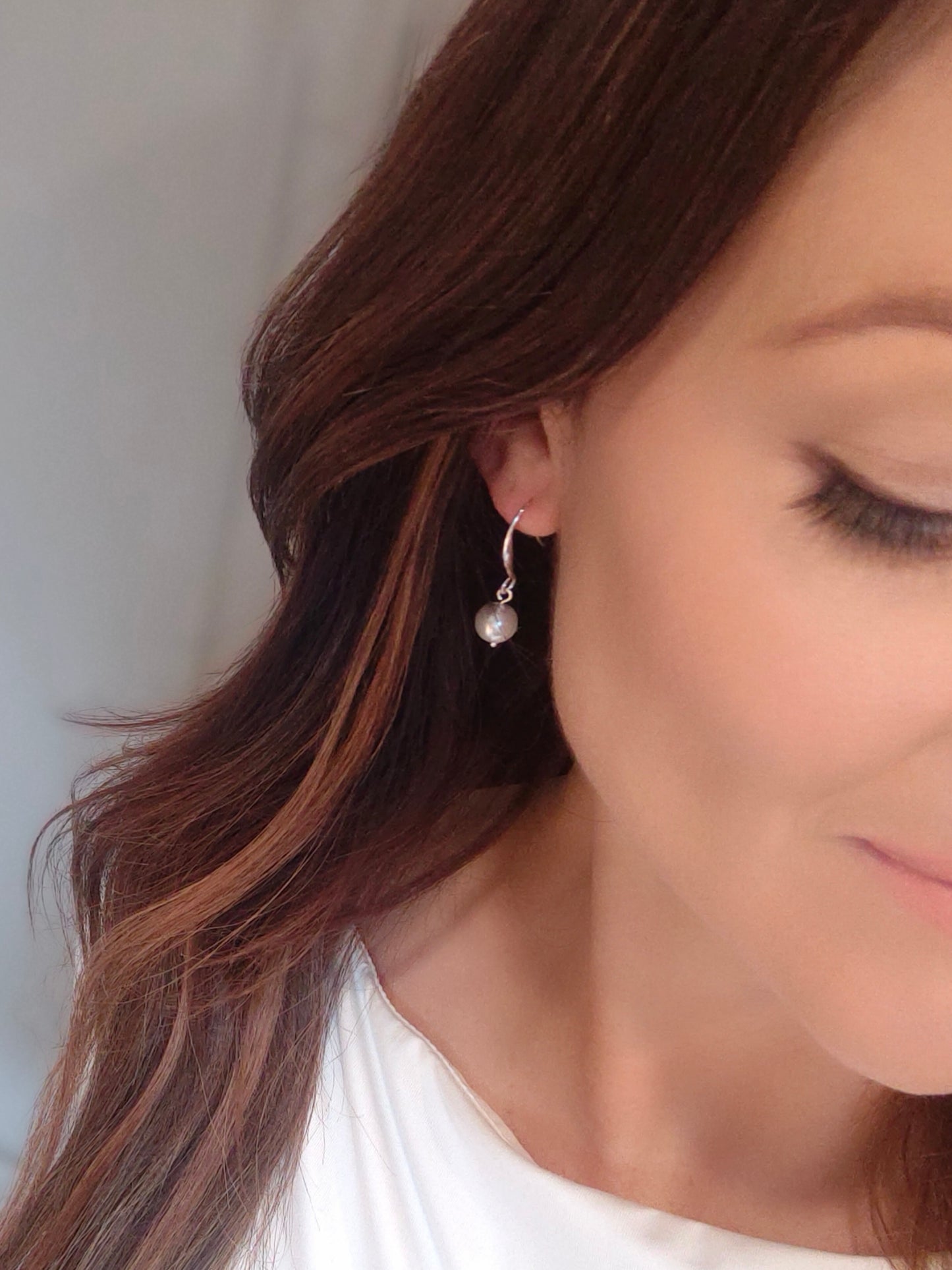 BETINA - Pearl drop earrings