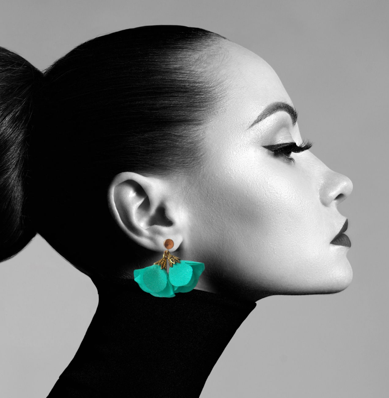 Fleur Earrings - Rose Pink