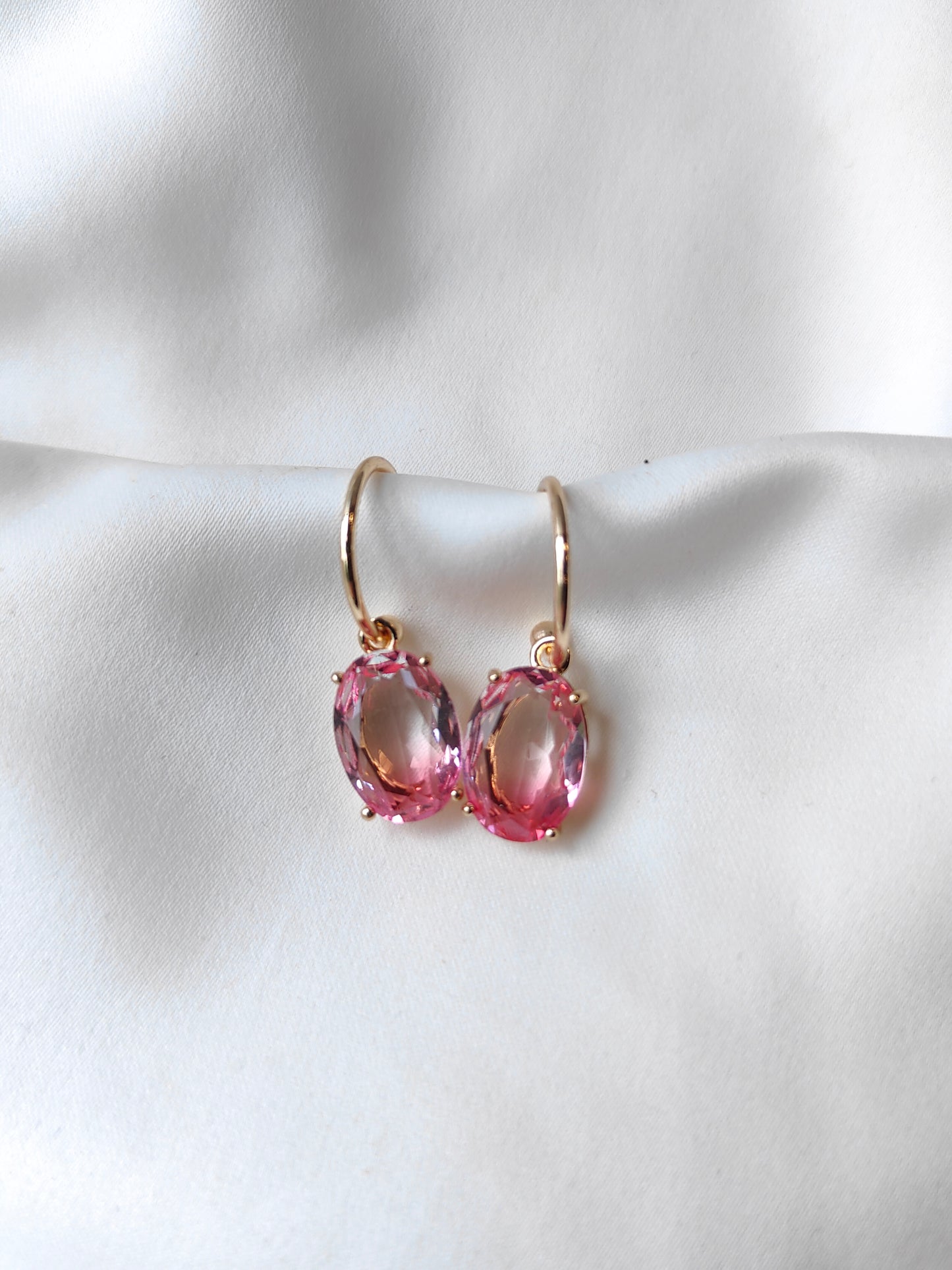 Ombre Earrings - Pink Punch