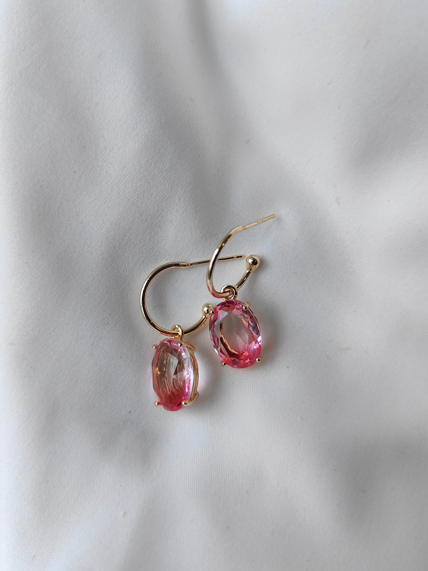 Ombre Earrings - Pink Punch