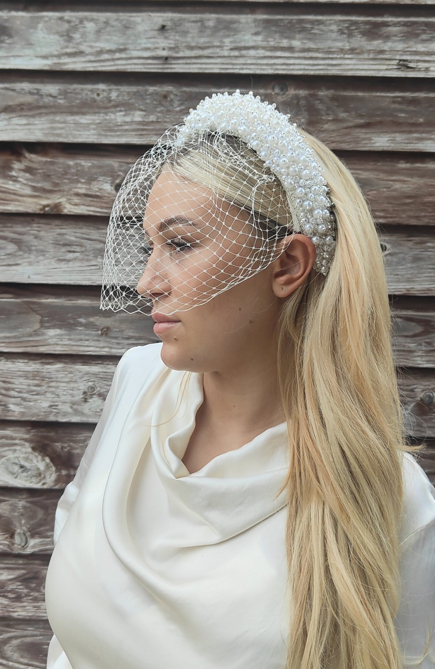 Visor BIRDCAGE WEDDING VEIL