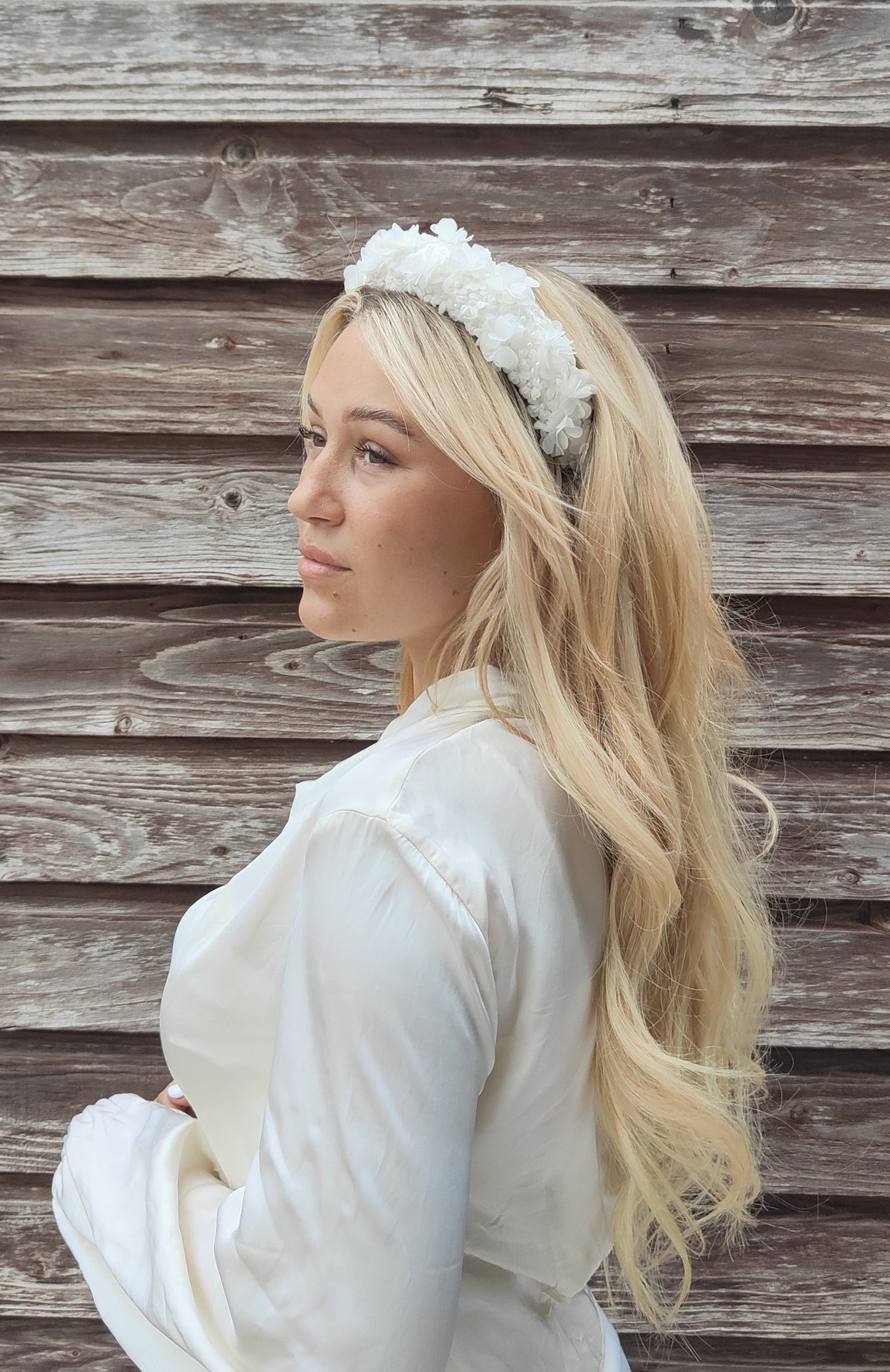 MAGNOLIA -  Floral Bridal Headband