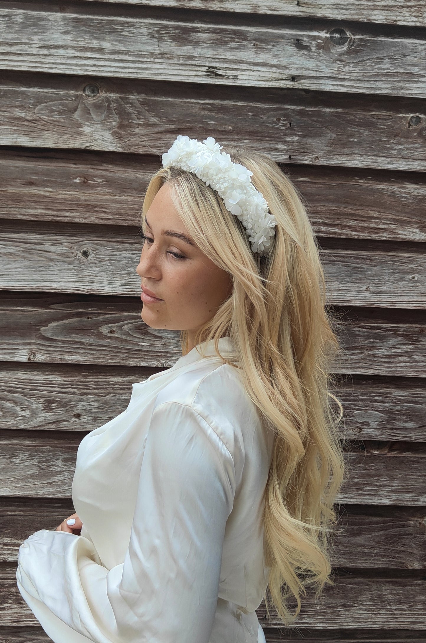 MAGNOLIA -  Floral Bridal Headband