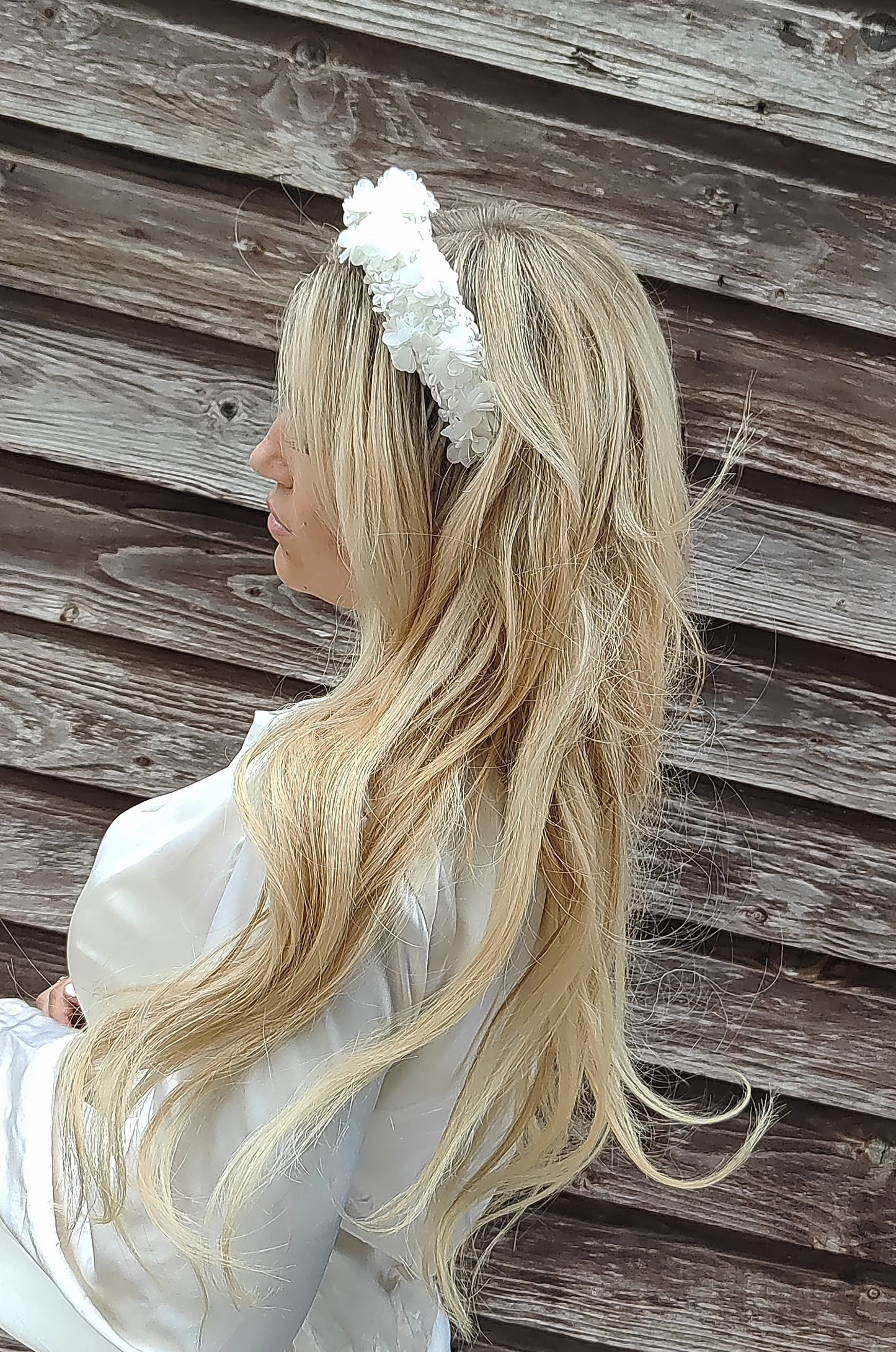 MAGNOLIA -  Floral Bridal Headband