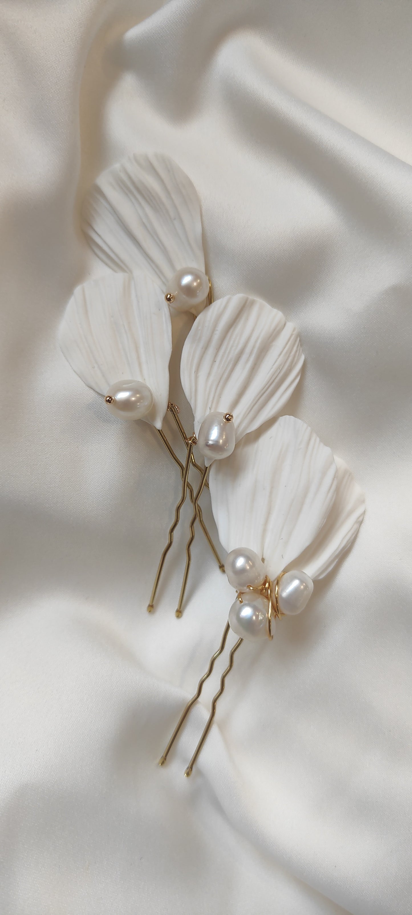 RUA Pin Set - Floral Bridal Hair Accessory