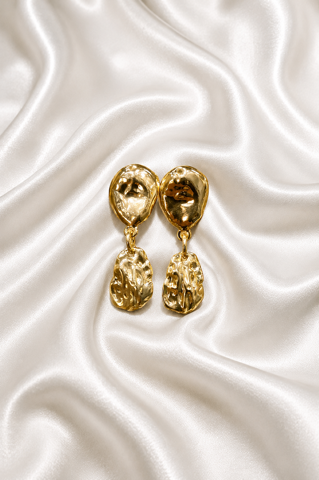 SHEA - Contemporary Gold Earrings