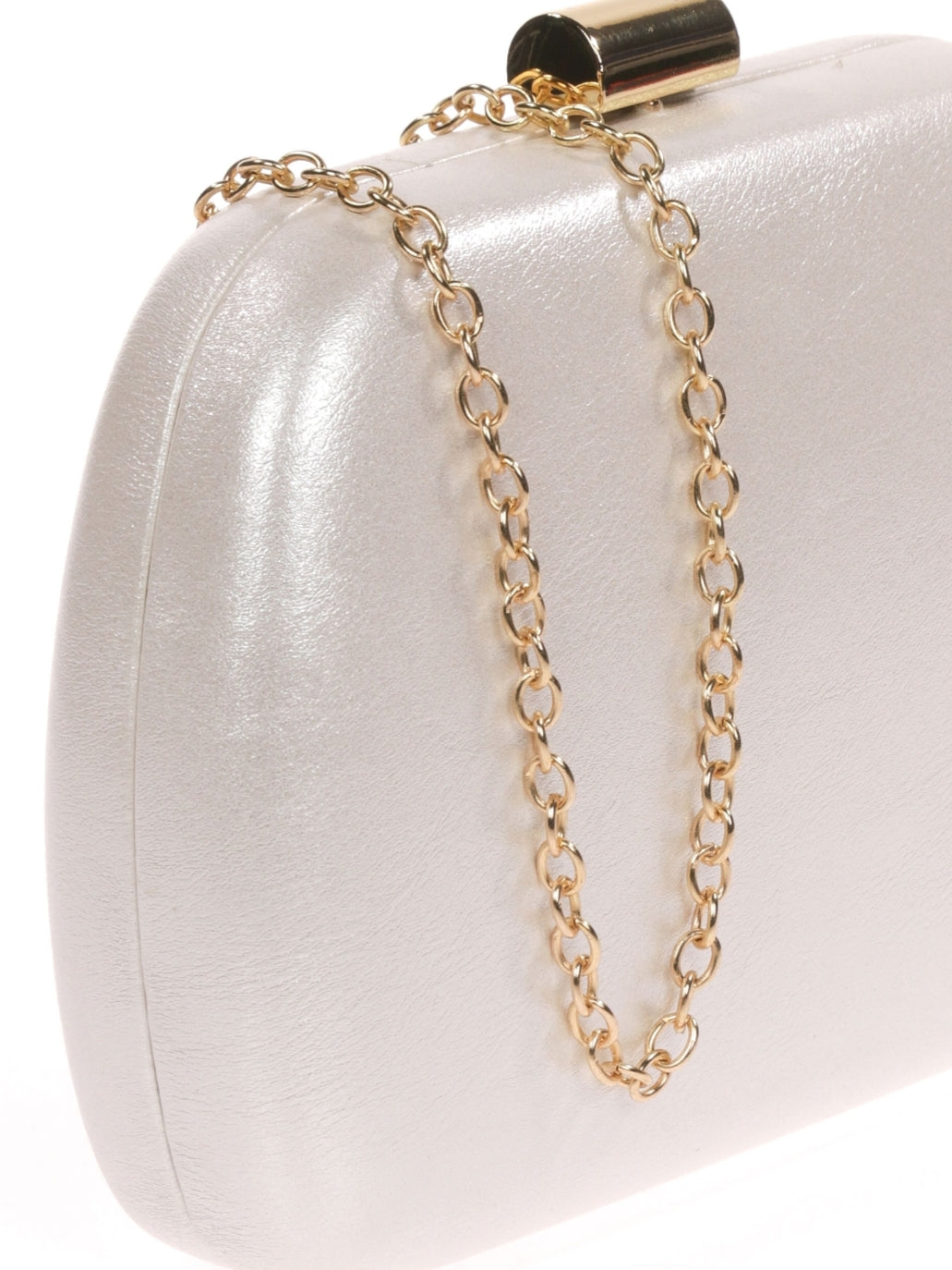 Shauna Clutch - Bridal White