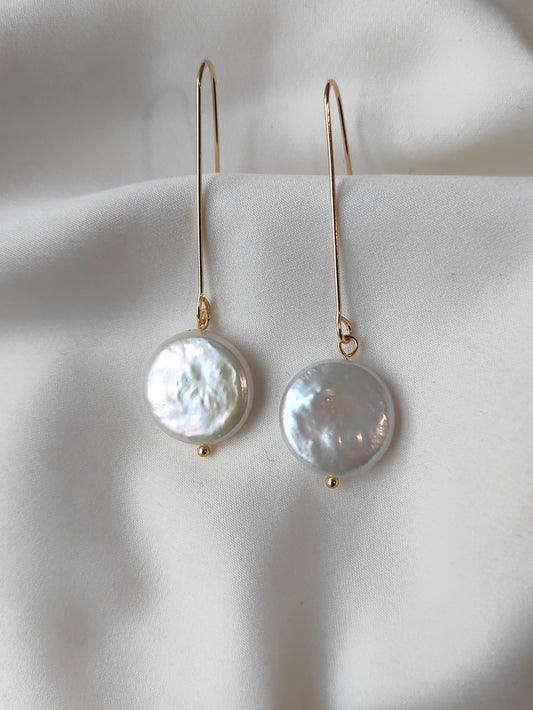 Angela - Freshwater Drop Pearl Earring