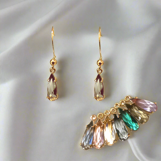 Rain drop earrings
