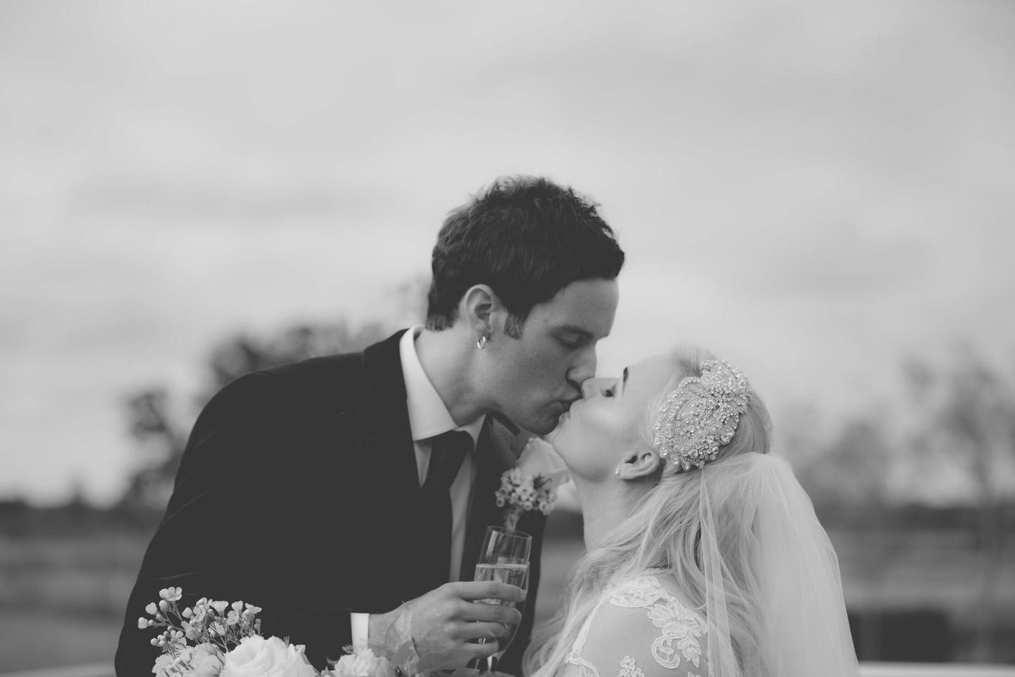 ESTELLE - Statement Crystal Bridal Headpiece