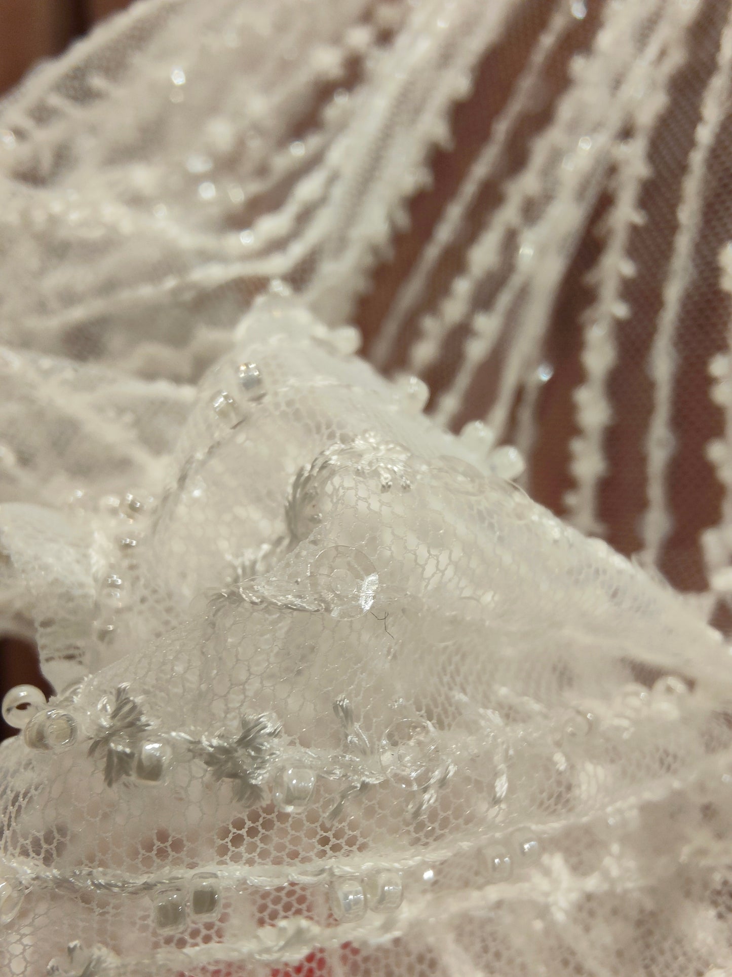 ANNA - Beaded Bridal Capelet