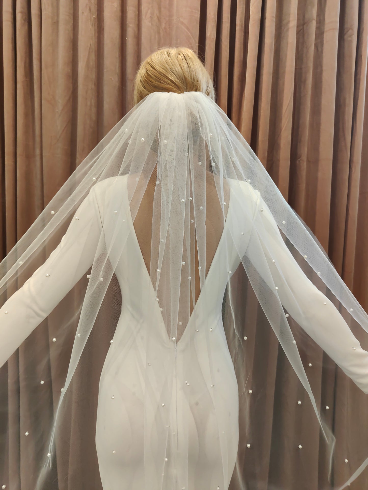 PENELOPE - Pearl Wedding Veil