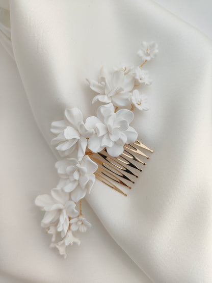 FLORENCE  - Floral Bridal Hair Accessory