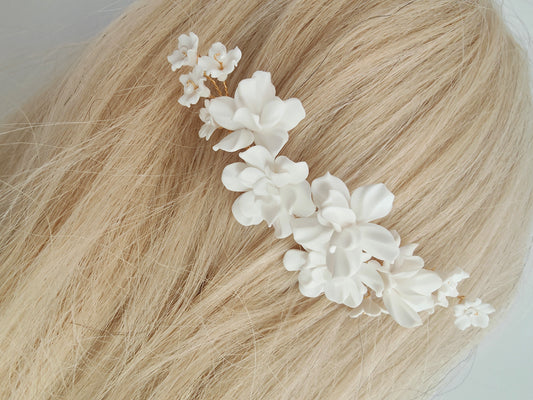 FLORENCE  - Floral Bridal Hair Accessory