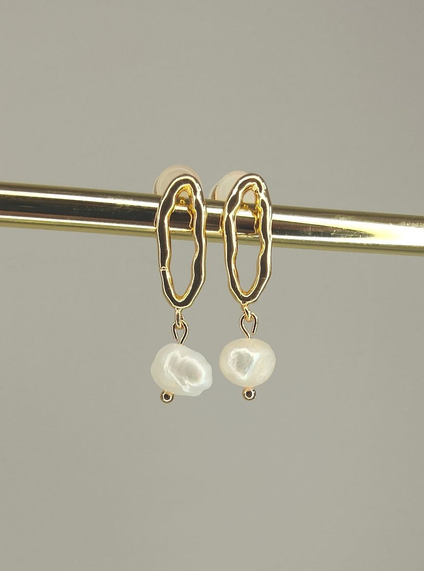 DARA - Drop Bridal Earrings