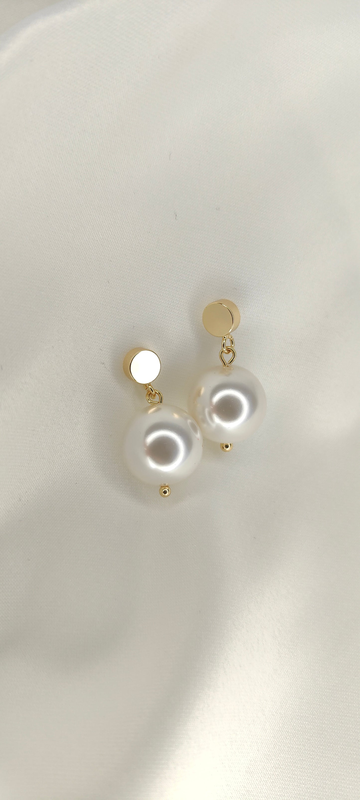 MARIA - Earring Bridal Drop Mór Pearl