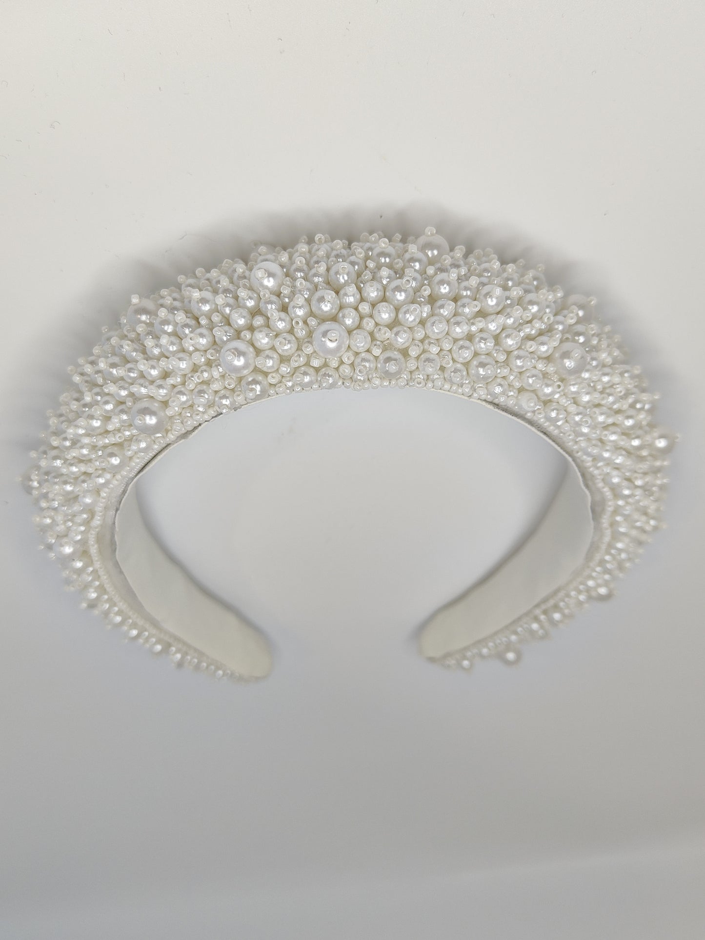 PETITE BELLE - Neat Pearl Bridal Headband