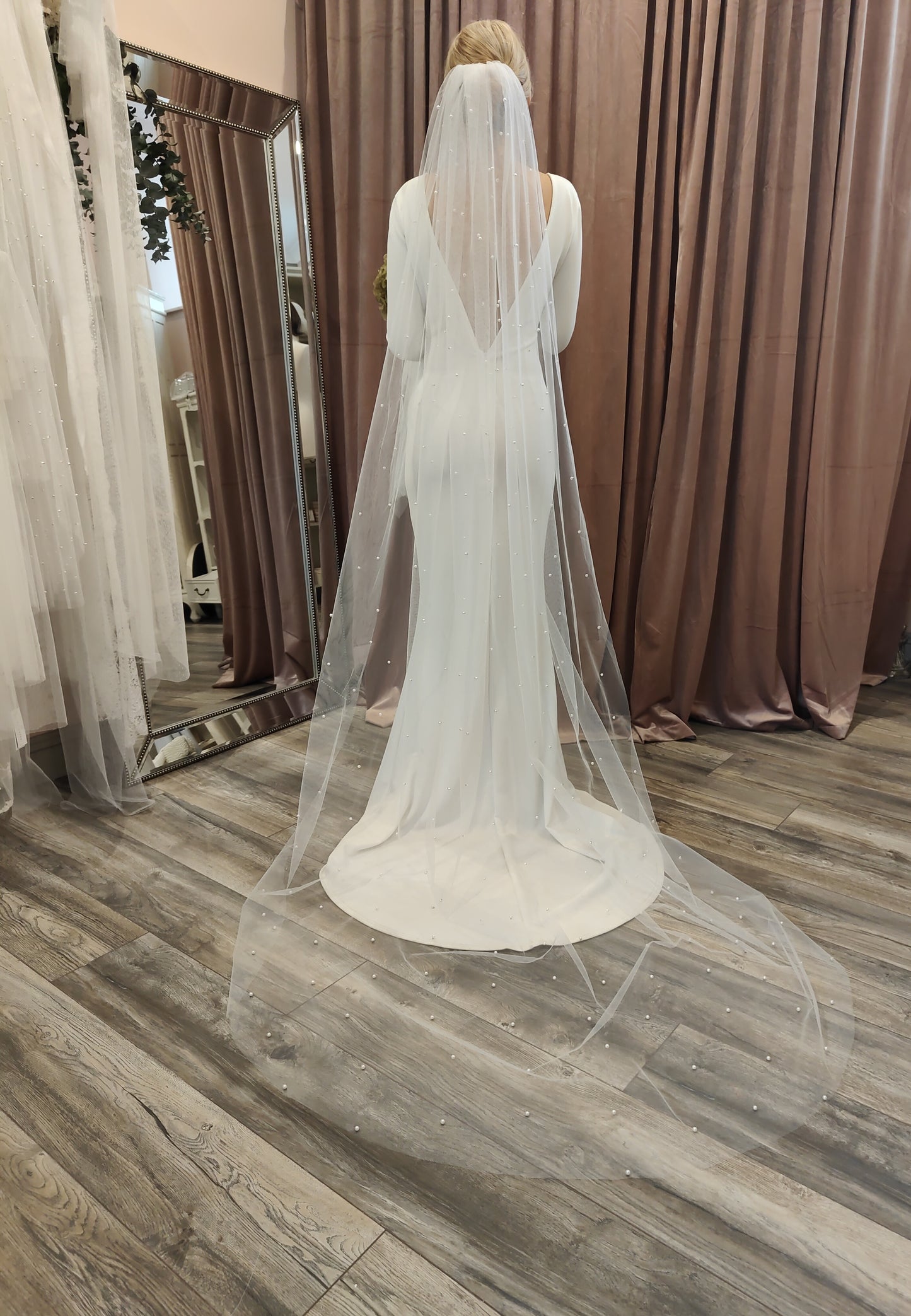 PENELOPE - Pearl Wedding Veil