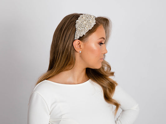 MARILYN - Ráiteas Ceannbheart Bridal Hollywood