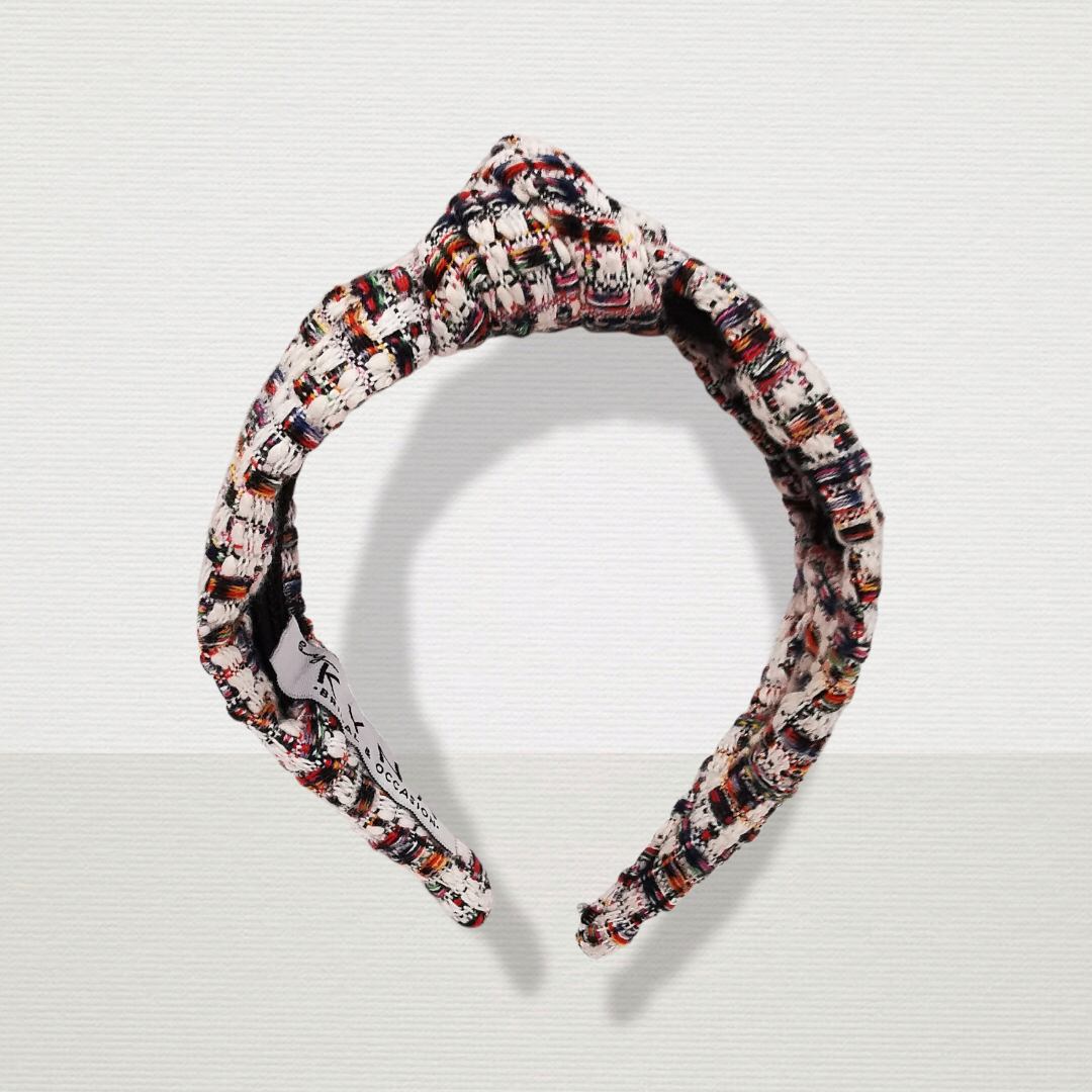 COCO knot-top headband - Pink Petite