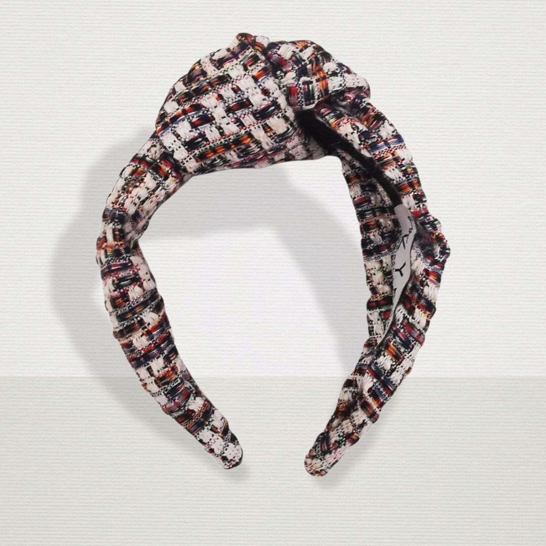 COCO knot-top headband - Pink Statement
