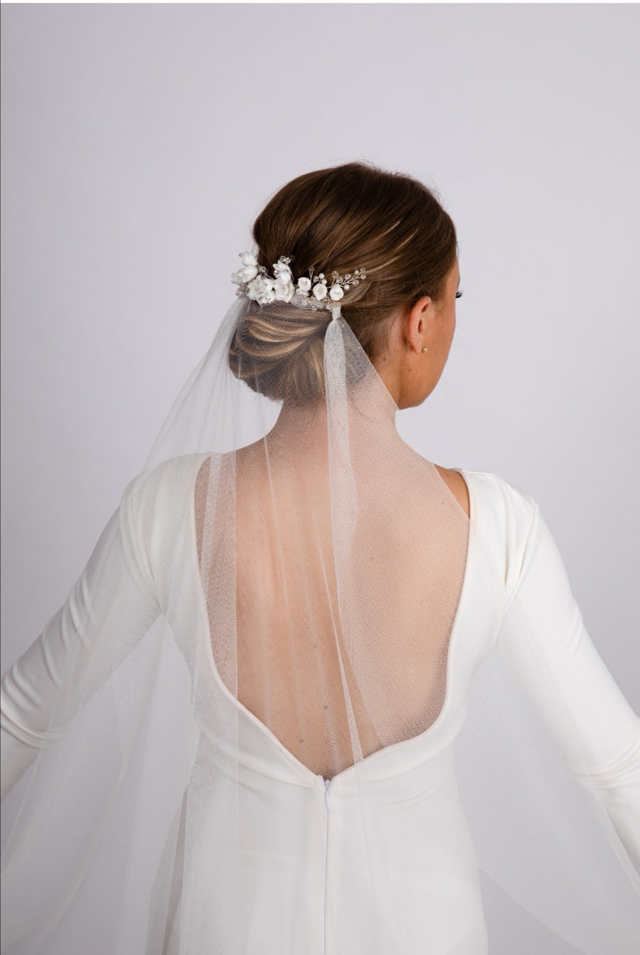 EMILIA - Sheer Bridal Veil