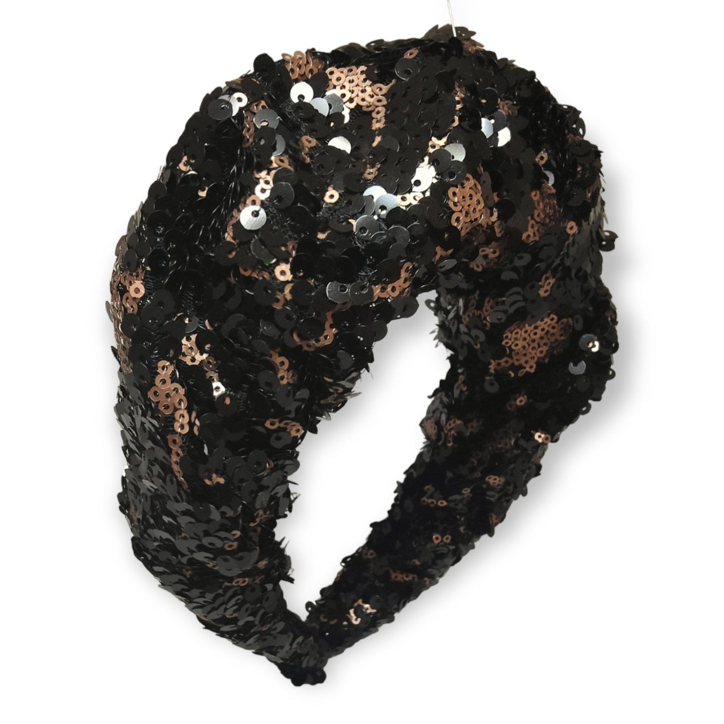 Statement Ruffle Headband - Festive Sparkle-KYNA MAREE-#STASH