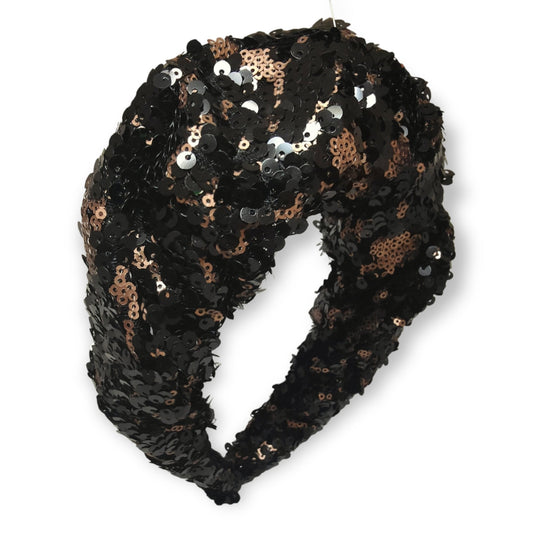 Statement Ruffle Headband - Festive Sparkle-KYNA MAREE-#STASH