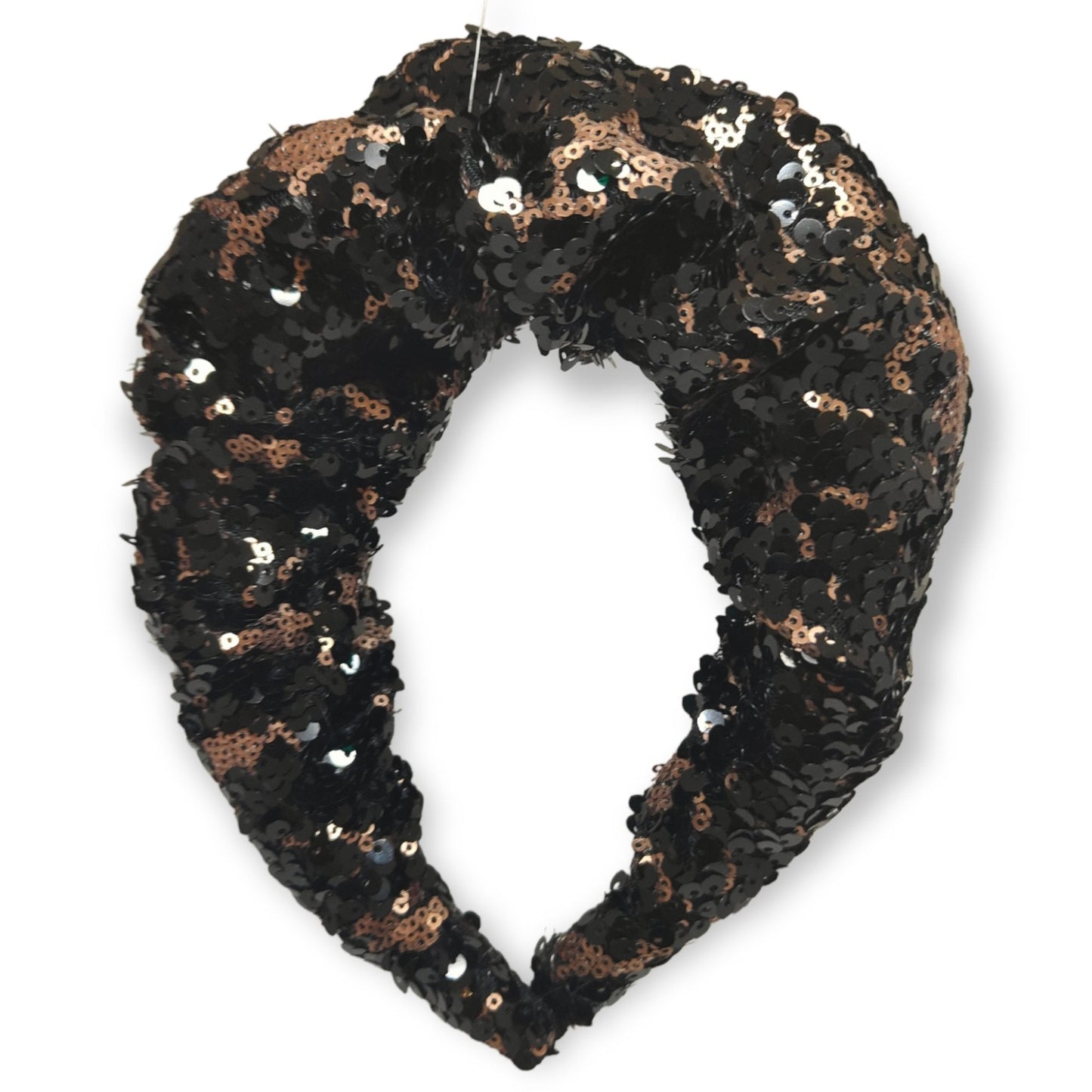 Statement Ruffle Headband - Festive Sparkle-KYNA MAREE-#STASH