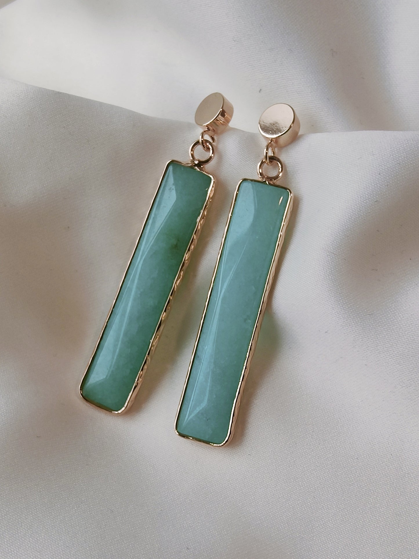 Turquoise Bar Earrings