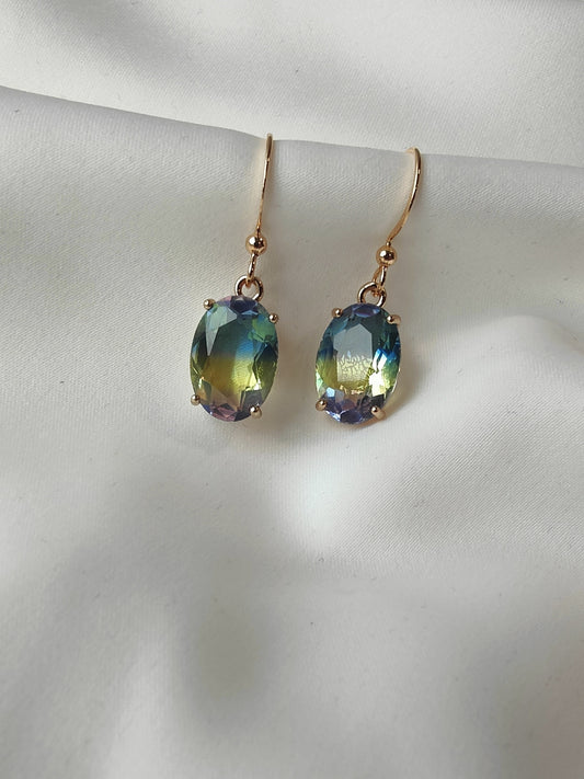 Ombre Earrings - Rainbow