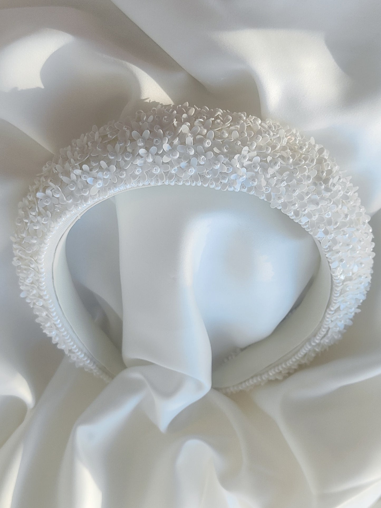DAISY -  Floral Bridal Headband