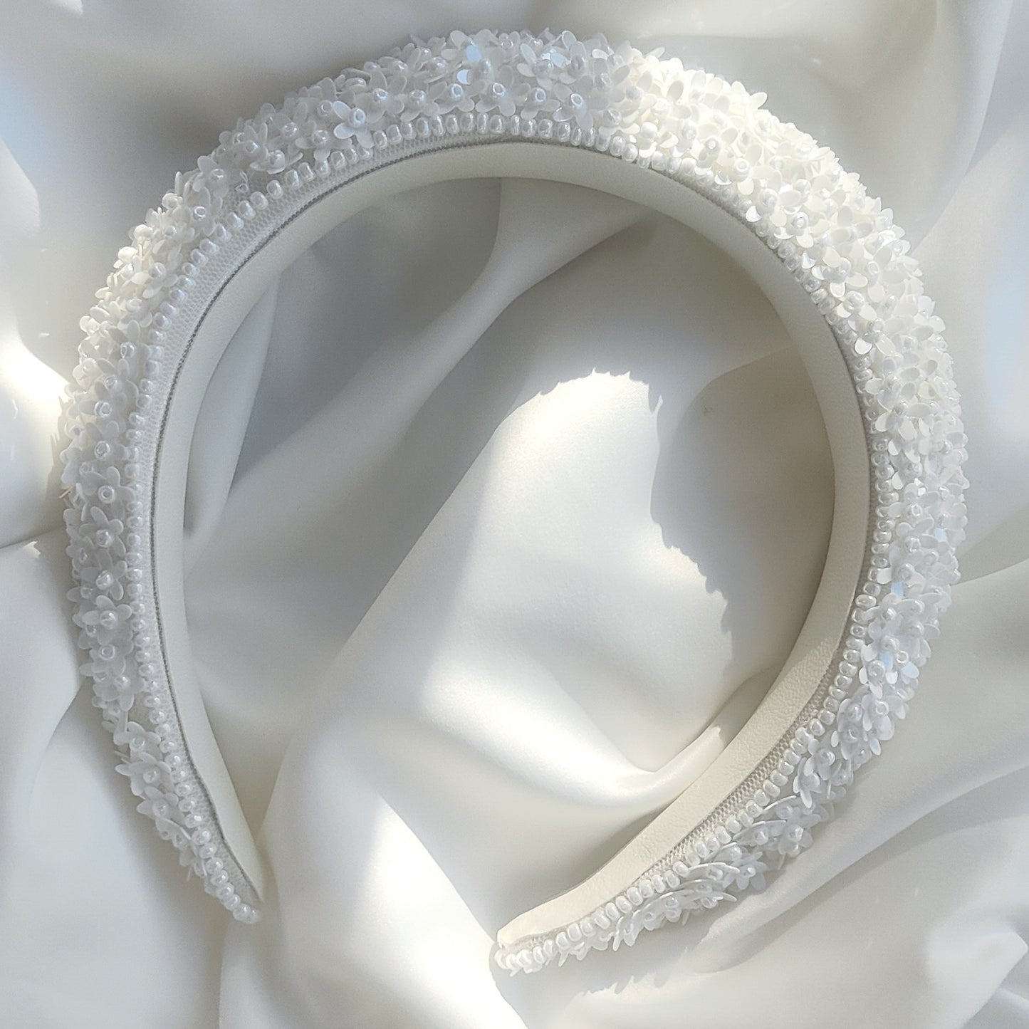 DAISY -  Floral Bridal Headband