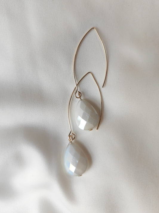 AVA-LYNN - Contemporary Drop Earrings