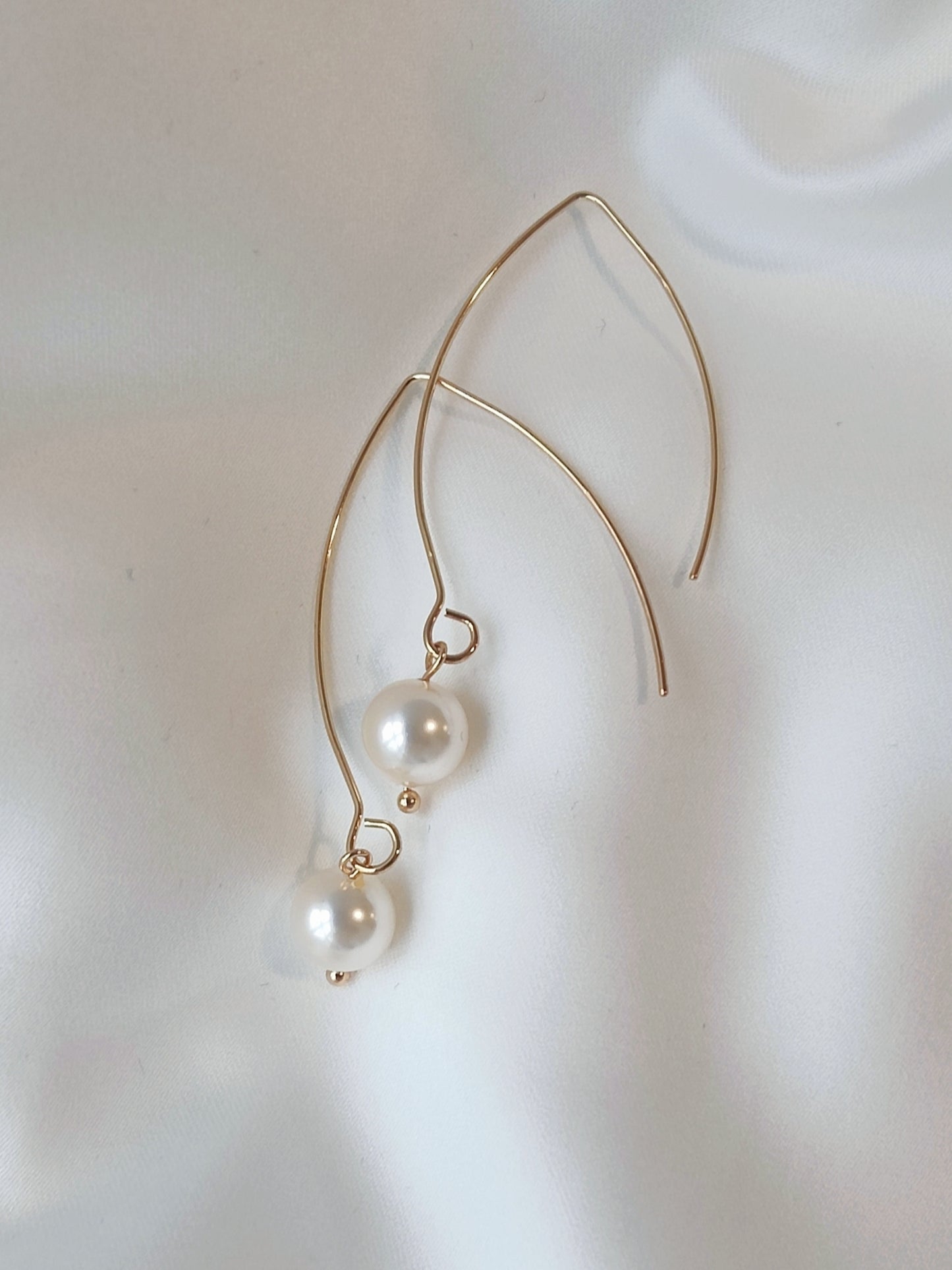 FARRAH - Earring Bridal Pearl Drop
