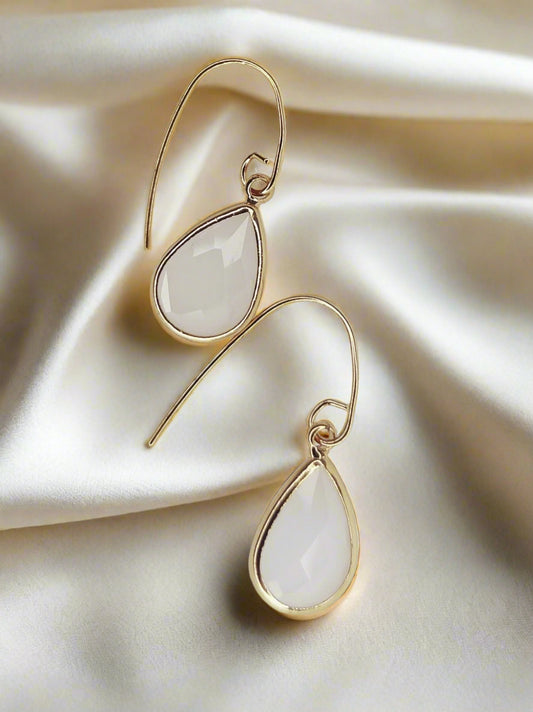 DAME Earrings - Snow