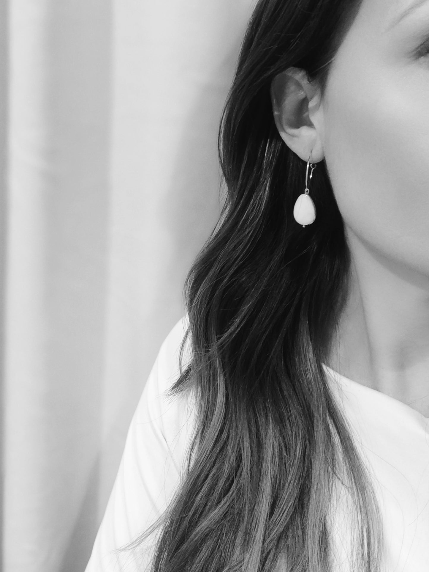 CARMEN - Contemporary Gold Hoop Bridal Earrings