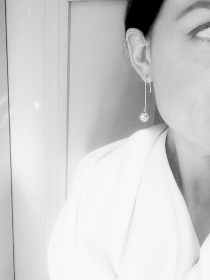 Morgan - Crystal Drop Earrings