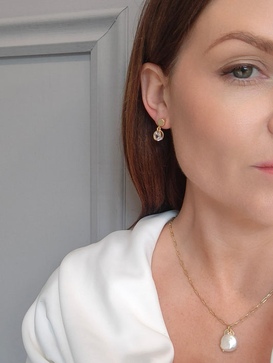AUDREY - Ráiteas Earring Pearl
