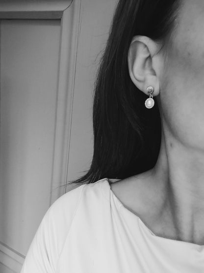 SALLY - Petite Pearl Stud Earrings