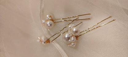 PEARL Pin Set - Bridal Hair Accessory