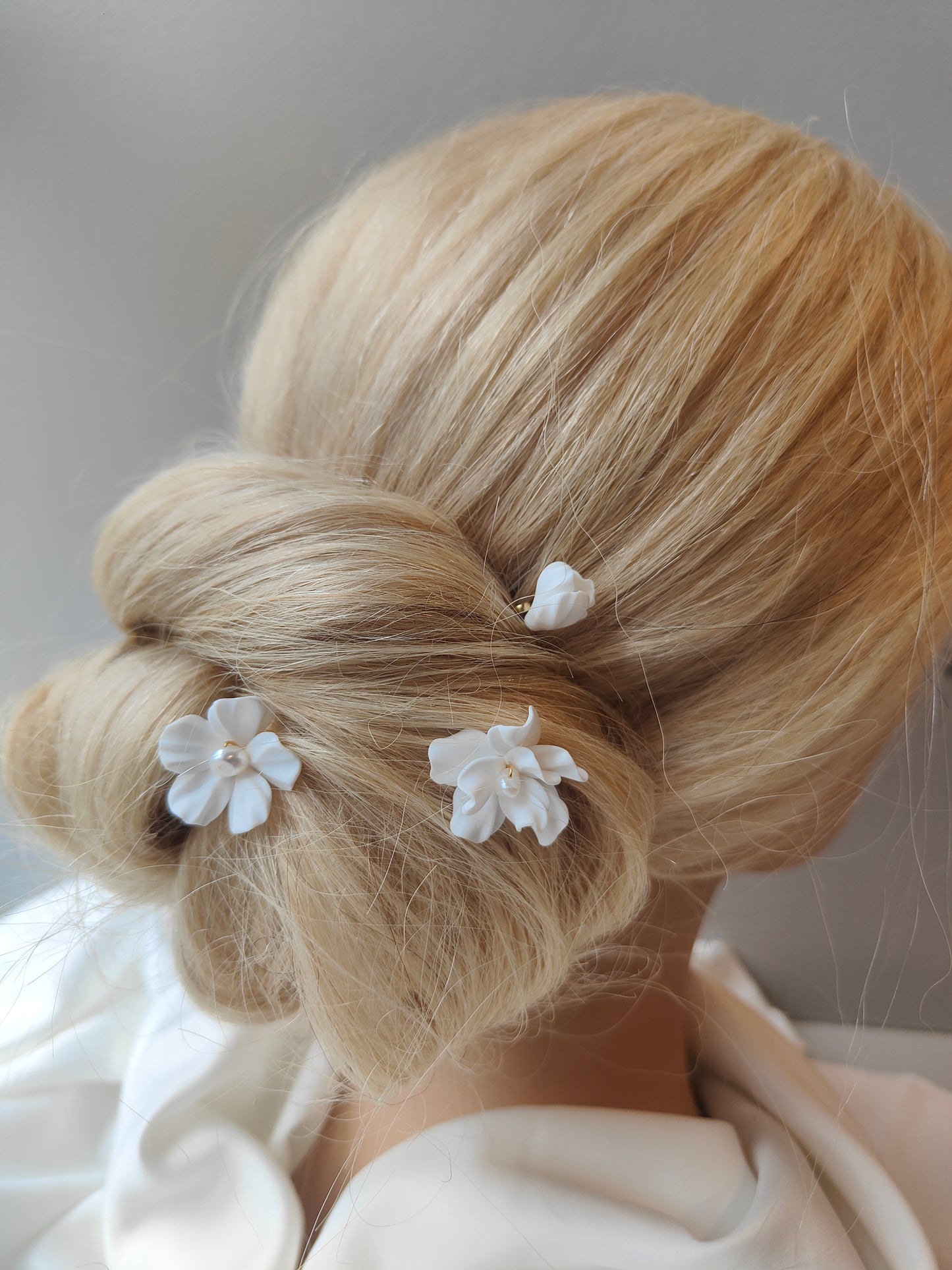 Anemone Pins- Floral Bridal Hair Accessory
