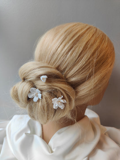 Anemone Pins- Floral Bridal Hair Accessory