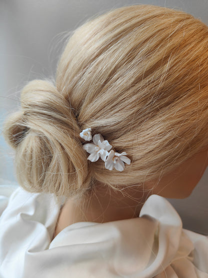 Anemone Pins- Floral Bridal Hair Accessory