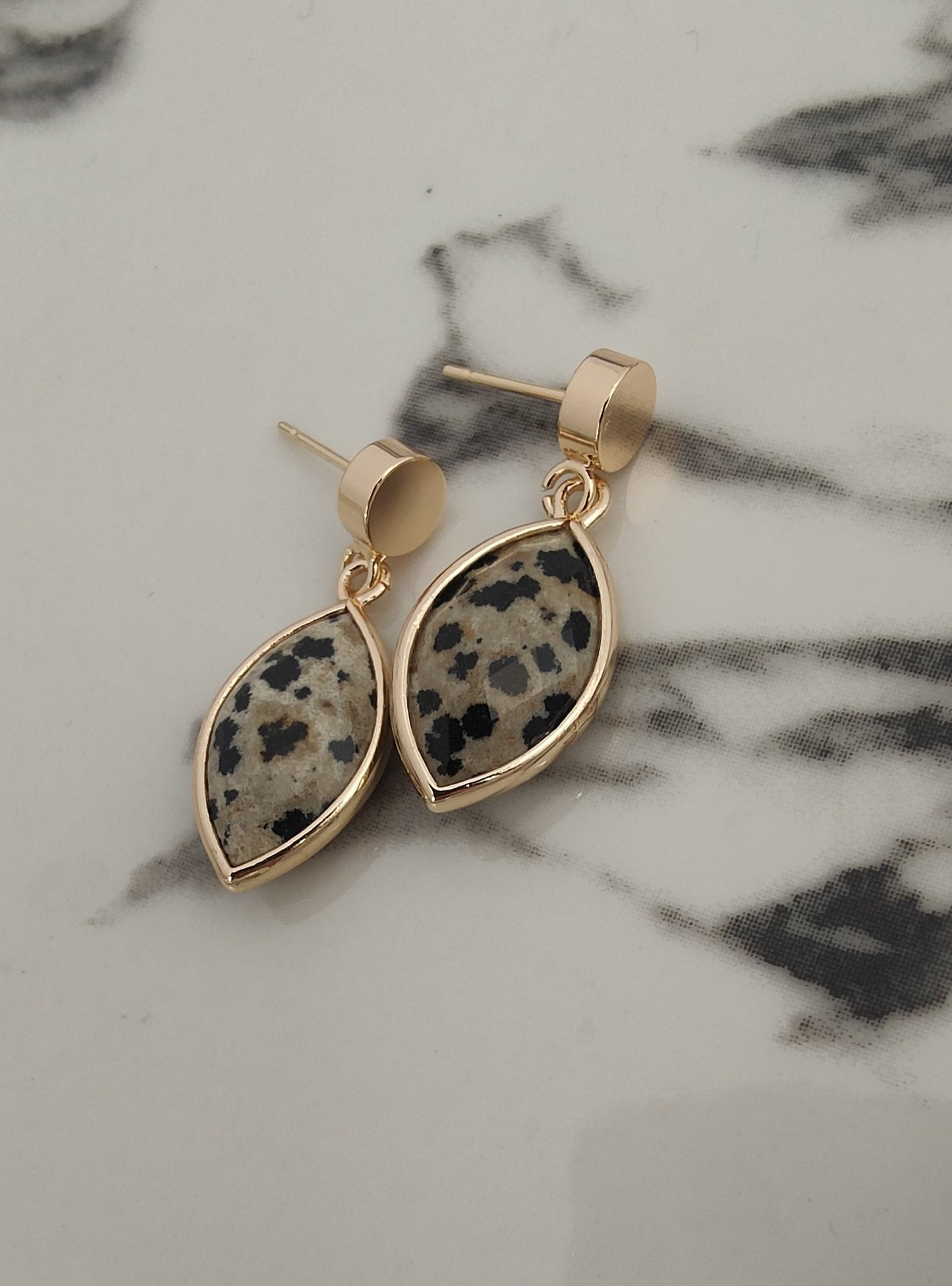 Leopard Gem Earrings