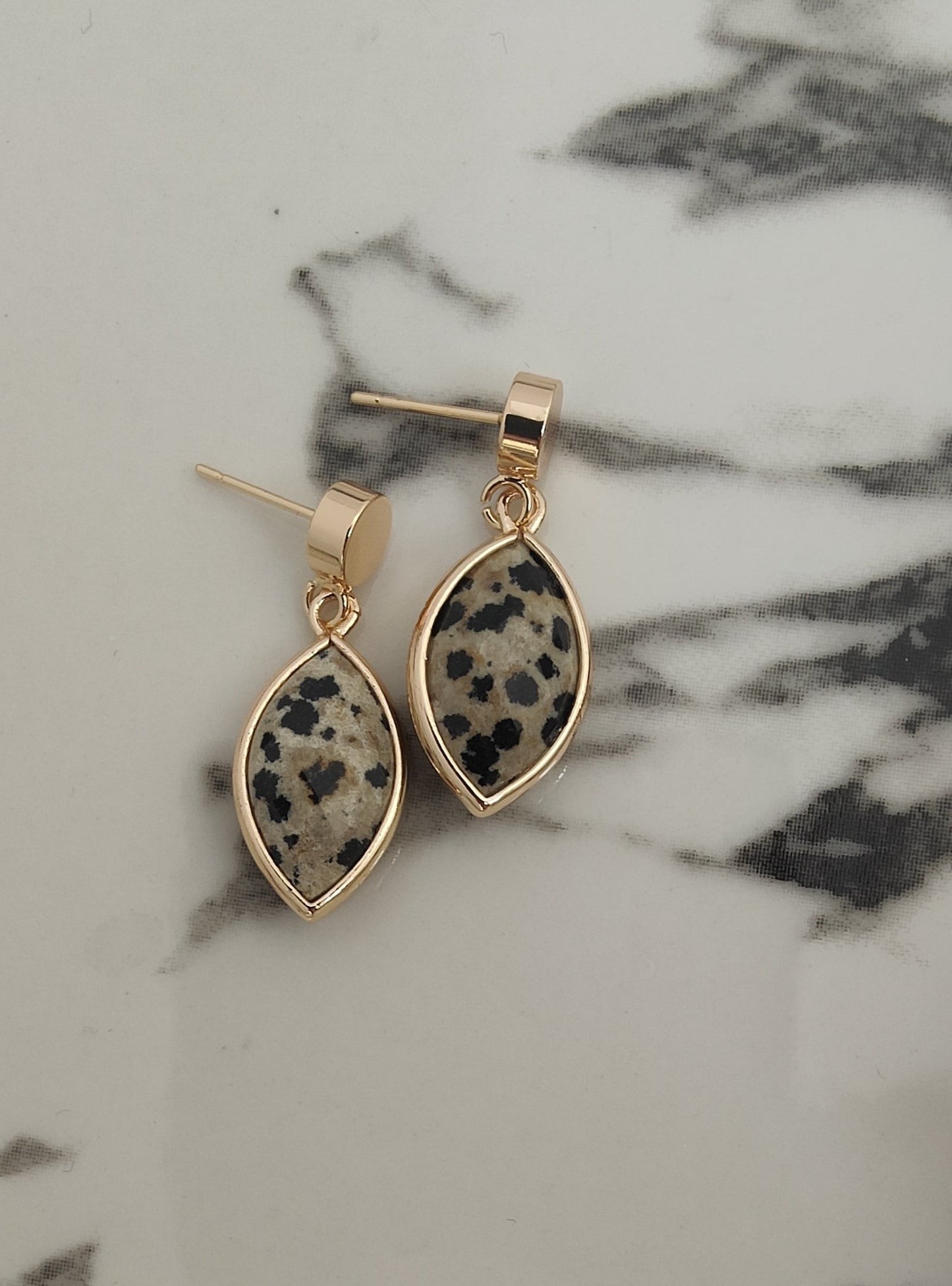 Leopard Gem Earrings