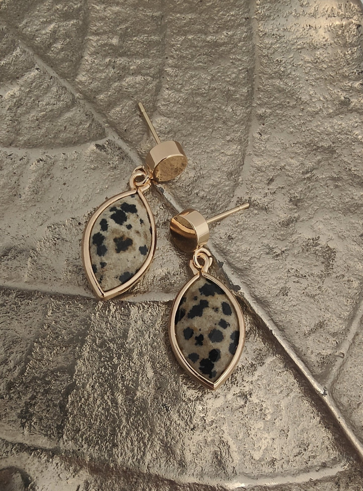 Leopard Gem Earrings